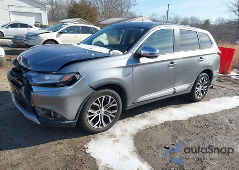 2018 Mitsubishi Outlander Se from USA, damaged, VIN JA4AZ3A38JJ001133